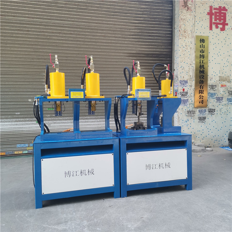 重型液壓沖孔機槽鋼打孔機H鋼鉆孔板材打眼下料機防盜網沖眼原始圖片2