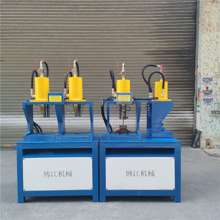 重型液壓沖孔機槽鋼打孔機H鋼鉆孔板材打眼下料機防盜網沖眼原始圖片3
