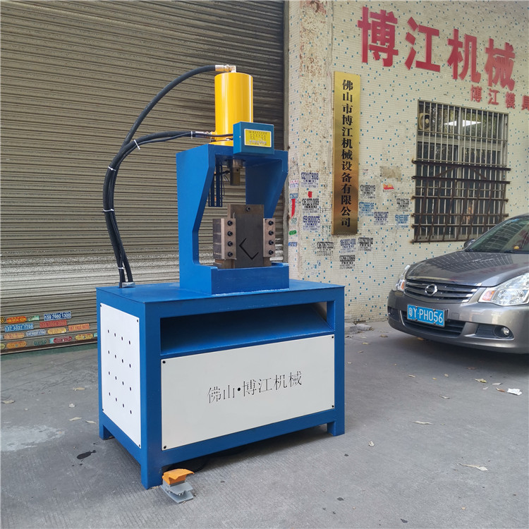 多工位爬梯沖圓弧機械 不銹鋼伸縮門加工設備 鐵藝油管切平弧坡口