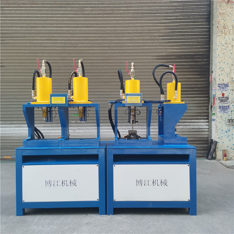 不銹鋼樓梯扶手磨角加工機械 市政公路護欄沖弧設備51管切坡口器