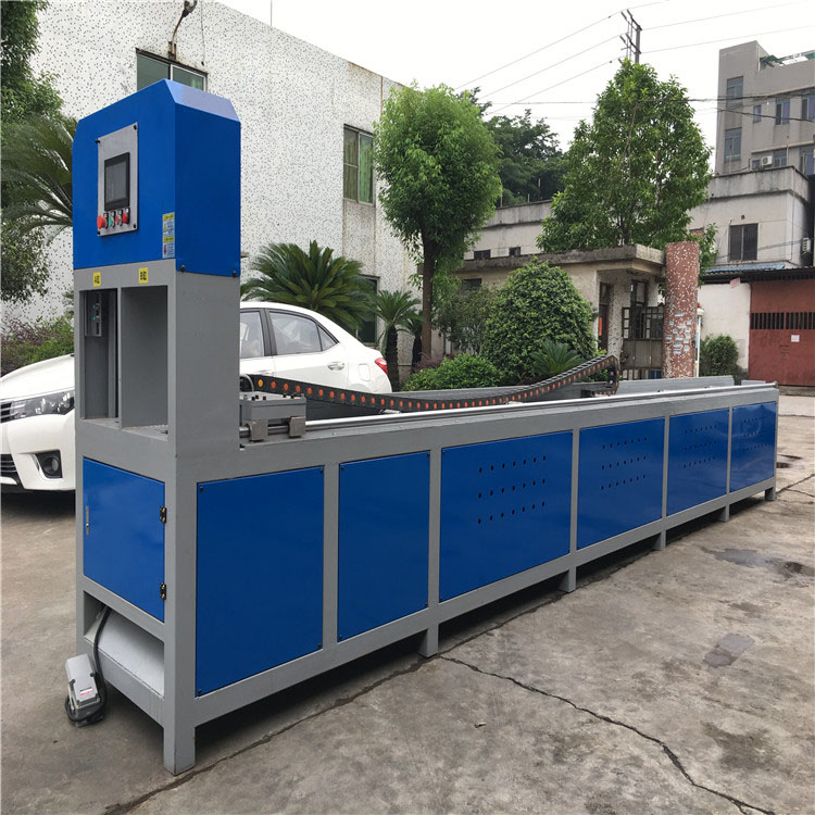 不銹鋼方管鐵管自動(dòng)沖孔下料機(jī) 角鐵沖孔切斷機(jī)圓管多面沖孔機(jī)原始圖片3