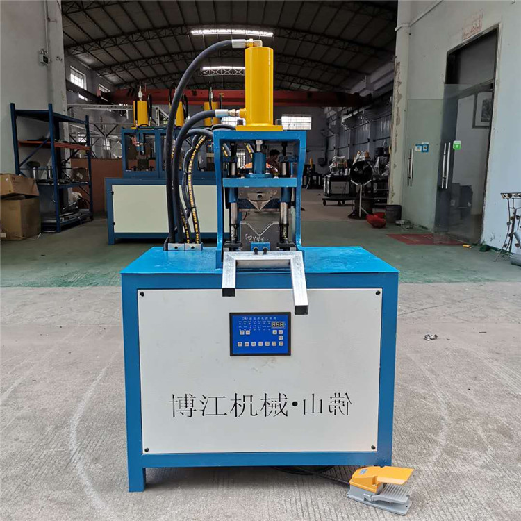 液壓切角機(jī) 不銹鋼方管切45度角機(jī)械 家具90度沖角機(jī)原始圖片2