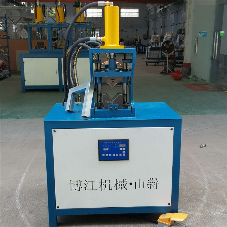 液壓切角機(jī) 不銹鋼方管切45度角機(jī)械 家具90度沖角機(jī)原始圖片3